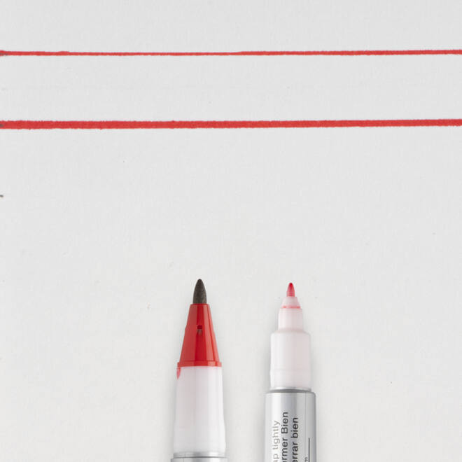 Viltstift Sakura Identi pen rood