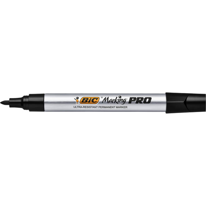 Viltstift Bic Pro rond medium zwart