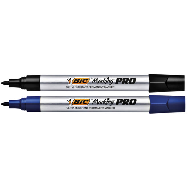 Viltstift Bic Pro rond medium zwart