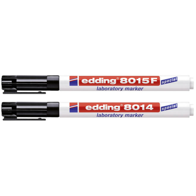 Viltstift edding 8015 laboratorium rond 0.75mm zwart