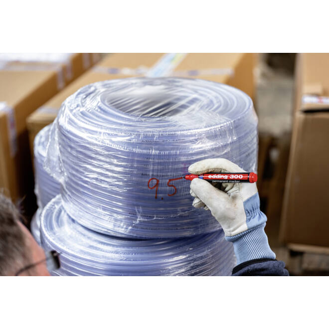 Viltstift edding 300 rond 1.5-3mm rood