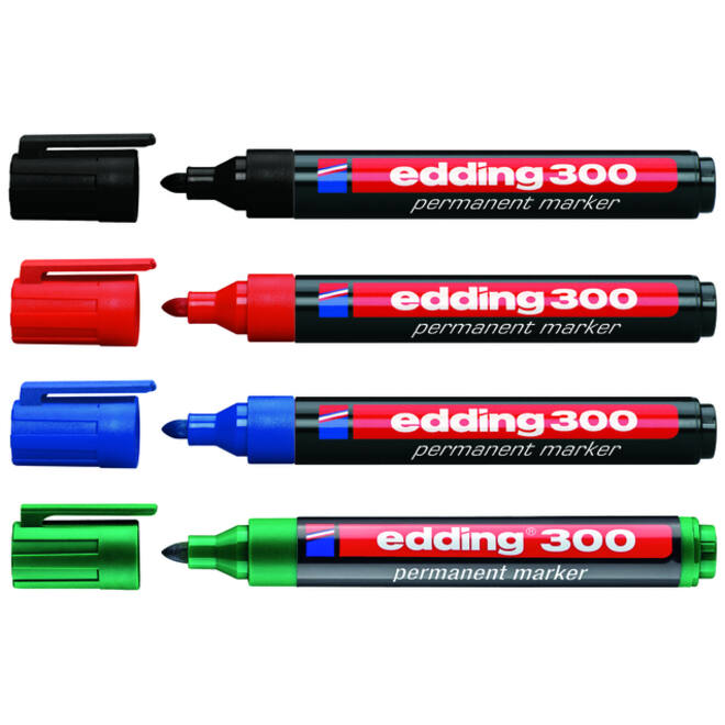 Viltstift edding 300 rond 1.5-3mm zwart