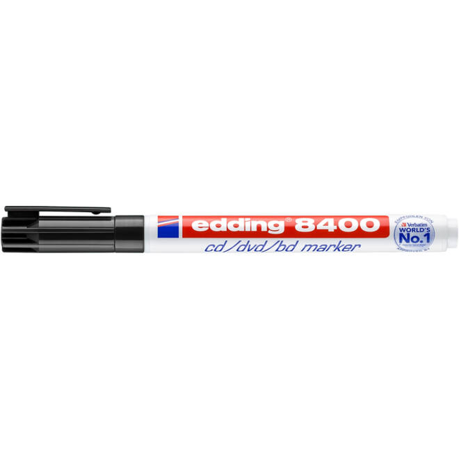 Cd marker edding 8400 rond 0.5-1.0mm zwart