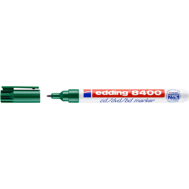 Cd marker edding 8400 rond 0.5-1.0mm groen