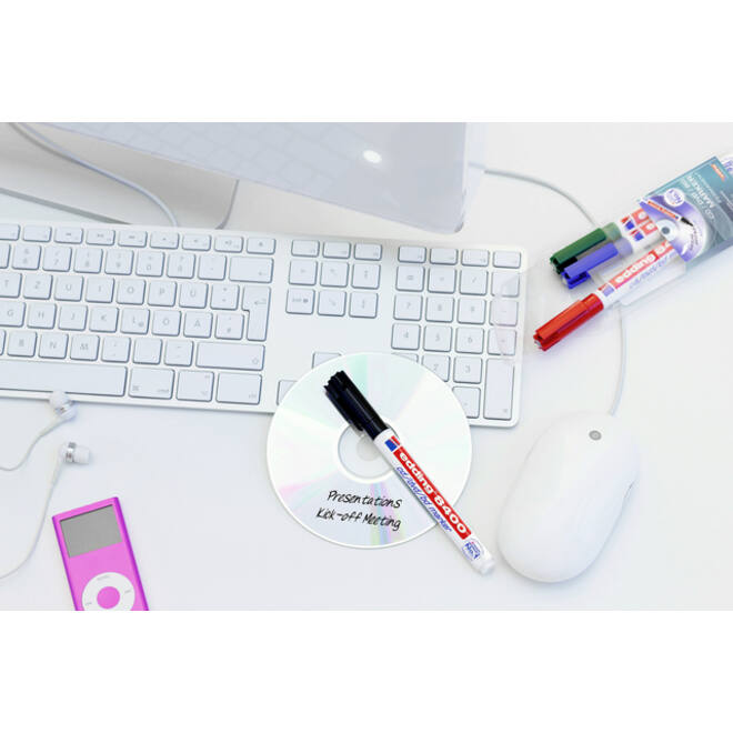 Cd marker edding 8400 rond 0.5-1.0mm zwart