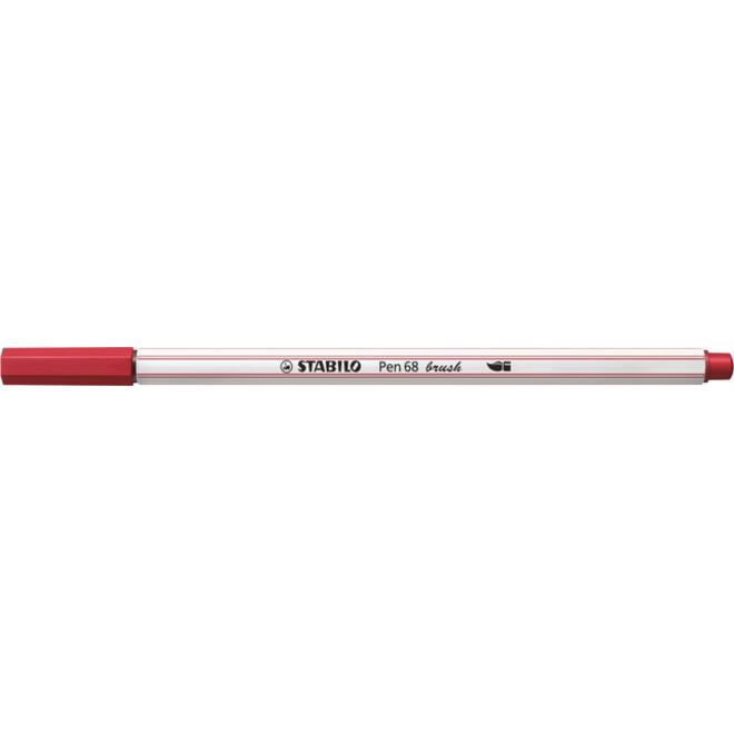 Brushstift STABILO Pen 568/50 donkerrood