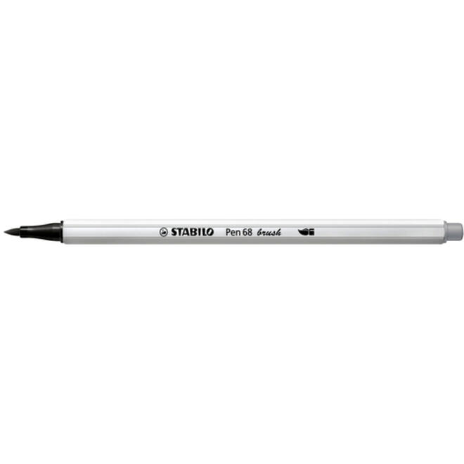 Brushstift STABILO Pen 568/95 koudgrijs
