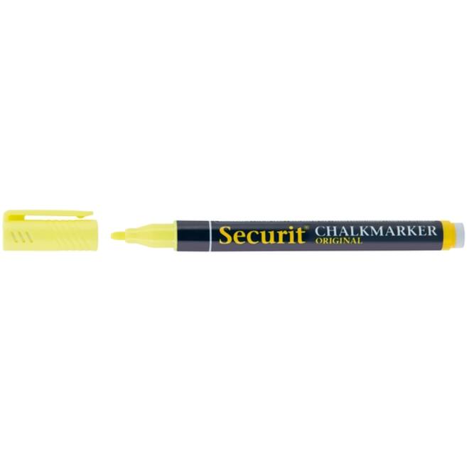 Krijtstift Securit SMA-100 rond ass 1-2mm blister à 4st