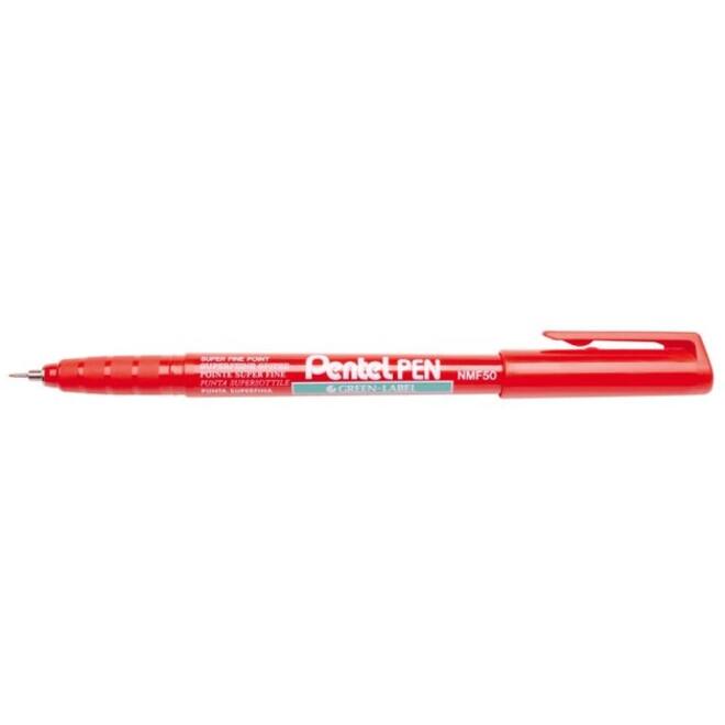 Fineliner Pentel NMF50 fijn rood