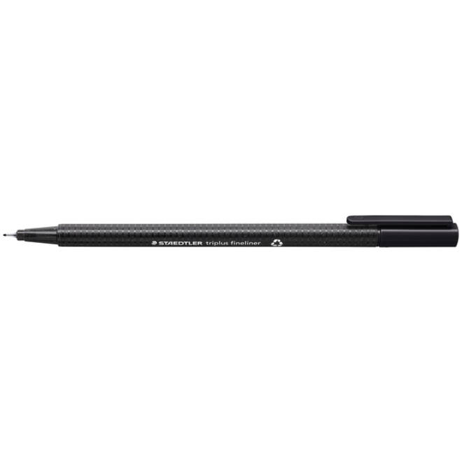 Fineliner Staedtler Triplus 334 zwart 0.3mm