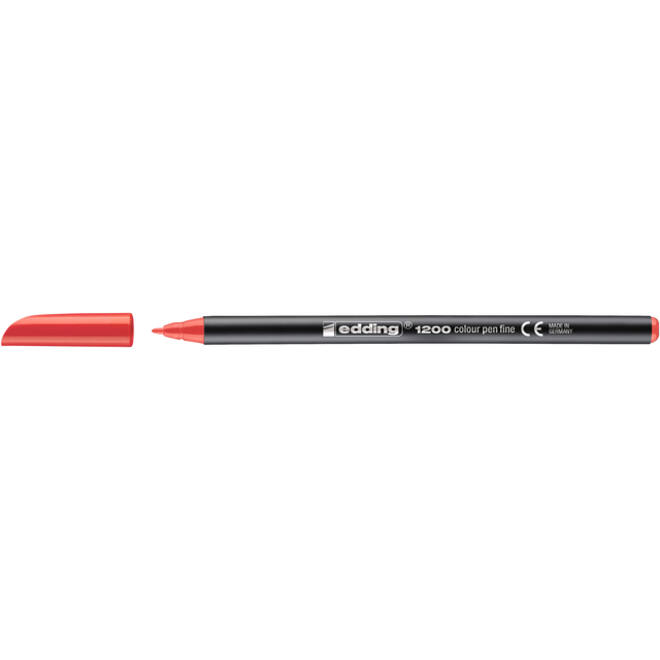 Fineliner edding 1200 002 fijn rood