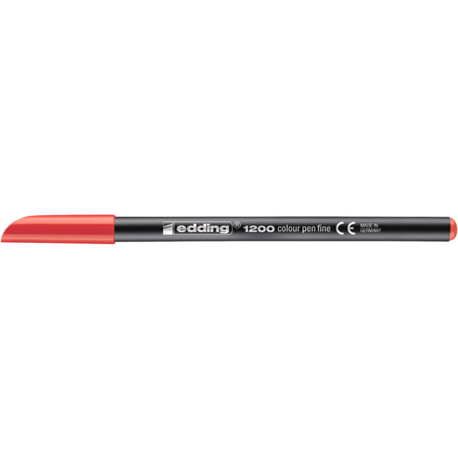 Fineliner edding 1200 002 fijn rood