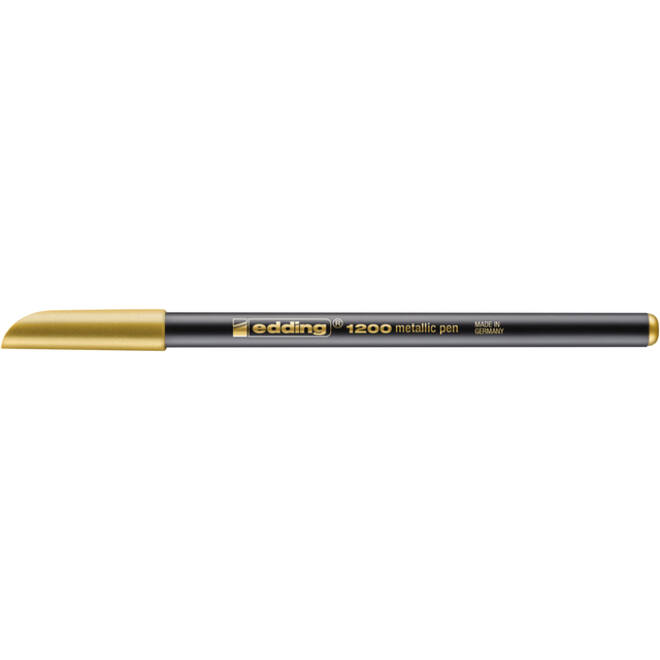 Fineliner edding 1200 053-054 fijn zilver en goud blister à 2 stuks