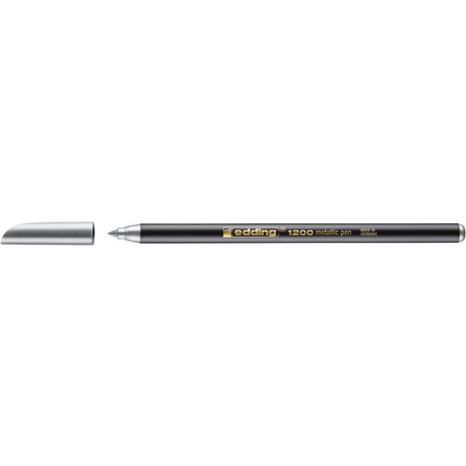 Fineliner edding 1200 053-054 fijn zilver en goud blister à 2 stuks
