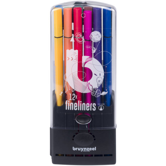 Fineliner Bruynzeel Teens 0,4mm ass