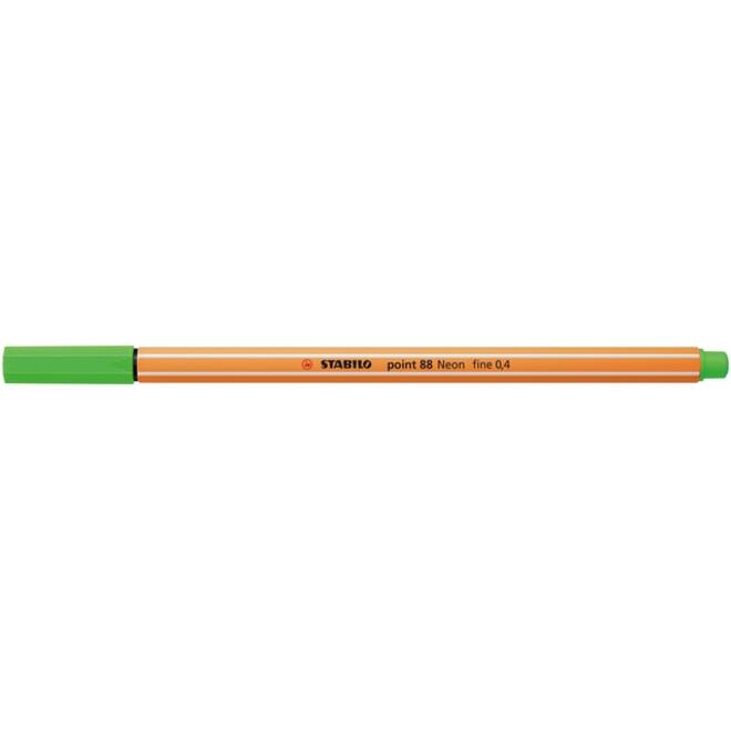 Fineliner STABILO point 88/033 fijn neon groen
