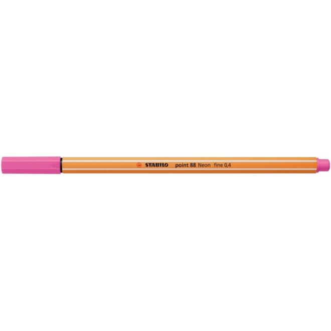 Fineliner STABILO point 88/056 fijn neon roze