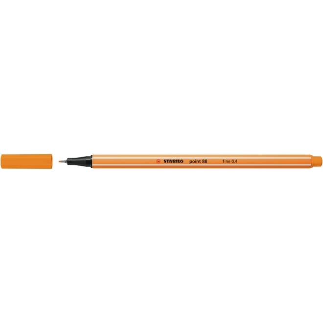 Fineliner STABILO point 88/54 fijn oranje