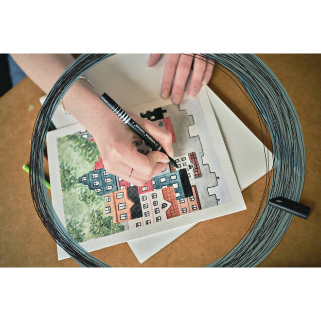 Fineliner STABILO Sensor 189/46 fijn zwart