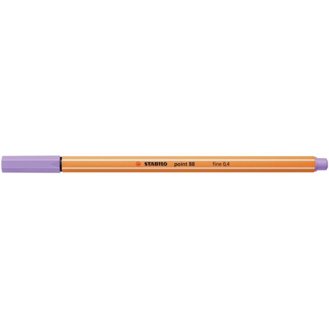 Fineliner STABILO point 88/59 fijn licht lila
