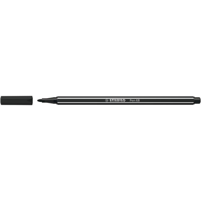 Viltstift STABILO Pen 68/46 medium zwart