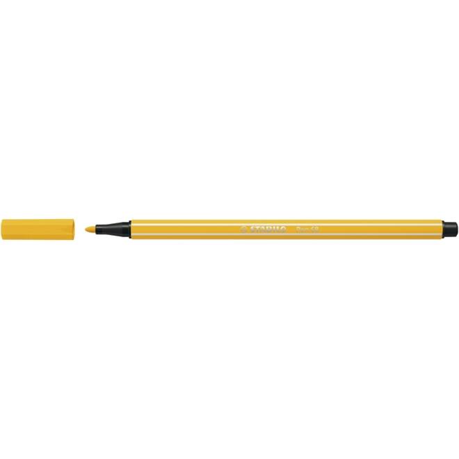 Viltstift STABILO Pen 68/44 medium geel