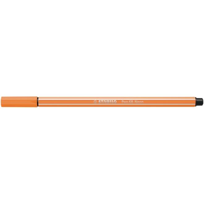 Viltstift STABILO Pen 68/054 medium neon oranje
