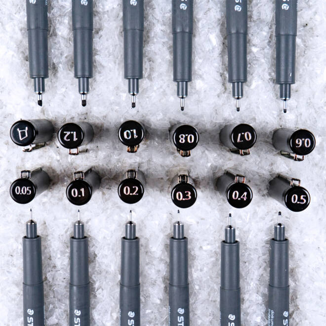 Fineliner Staedtler Pigment 308 zwart 0.5mm