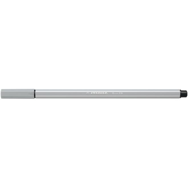 Viltstift STABILO Pen 68/94 medium lichtgrijs