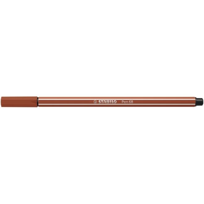 Viltstift STABILO Pen 68/38 medium roodkrijt