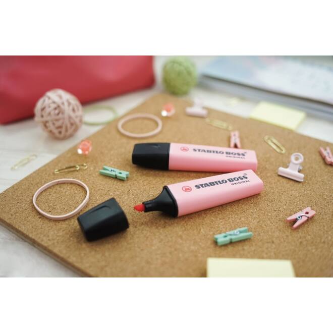 Markeerstift STABILO BOSS Original 70/129 pastel roze