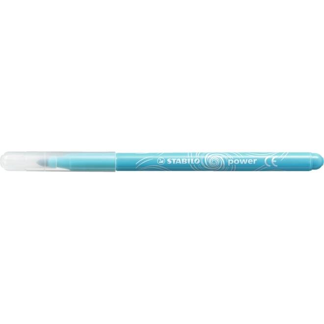 Viltstift STABILO power 280/12 assorti etui à 12 stuks