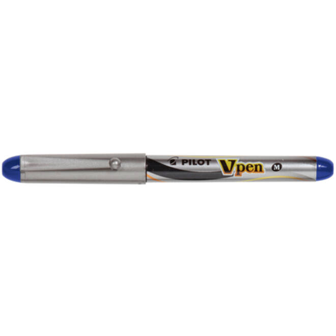 Vulpen Pilot Vpen medium zilver/blauw