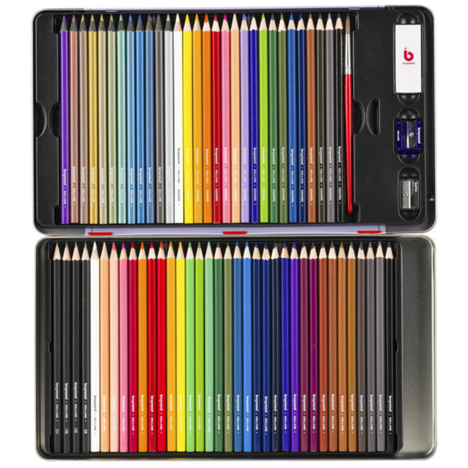 Kleurpotloden Bruynzeel 70-delig assorti