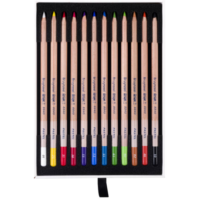Kleurpotloden Bruynzeel 8840 Design pastel 12stuks assort