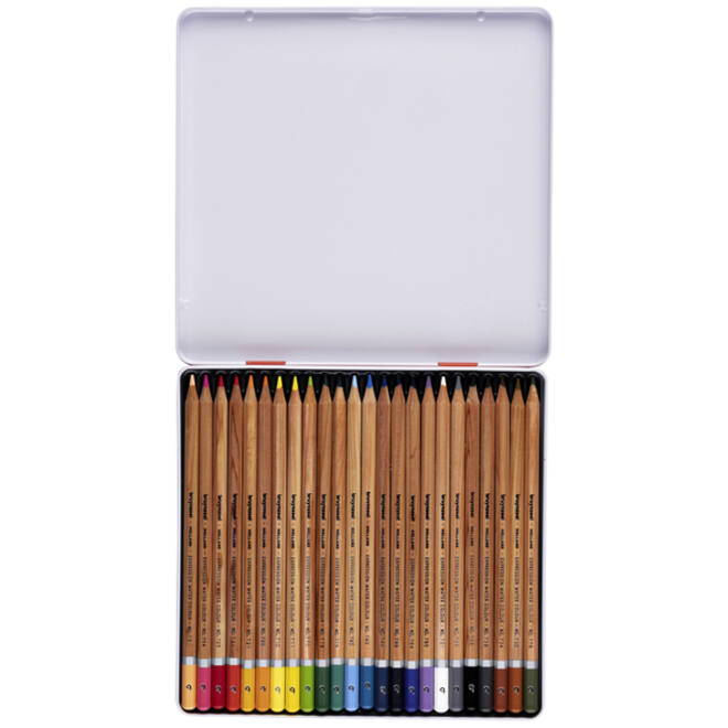Kleurpotloden Bruynzeel aquarel Expression blik à 24 stuks assorti