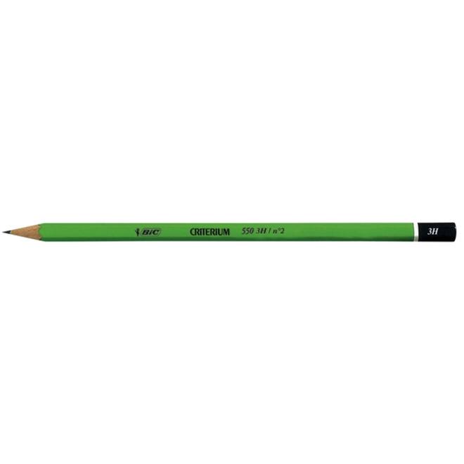 Potlood Bic Criterium 550 zeshoekig 3H