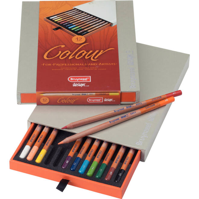 Kleurpotloden Bruynzeel Colour box 12stuks assorti