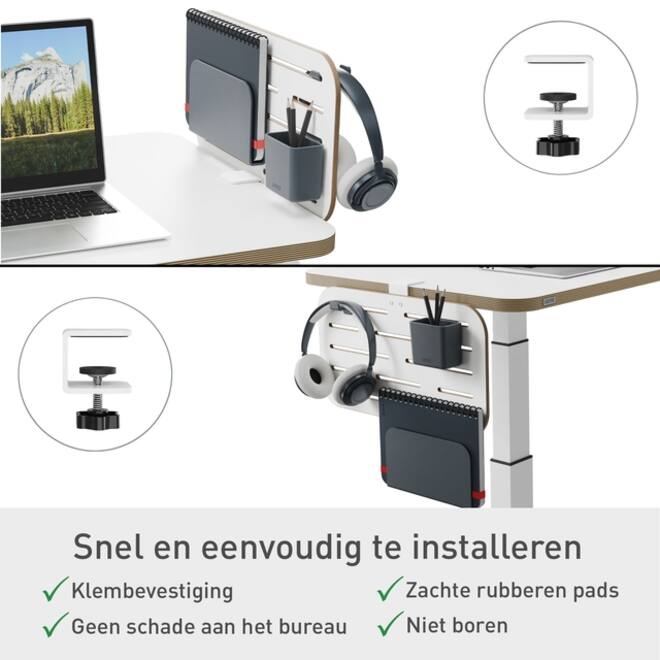 Bureau ophangbord Leitz Ergo klein