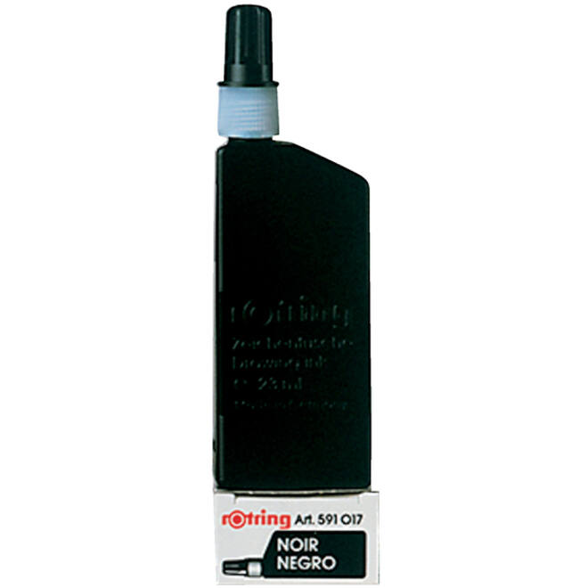 Tekeninkt rOtring 591017 flacon 23ml zwart