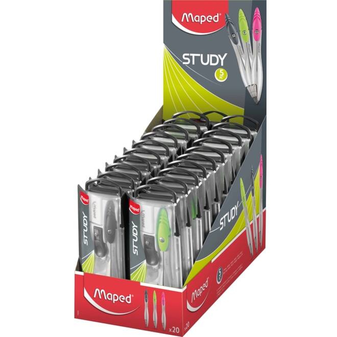 Passer Maped Study 5delig assorti