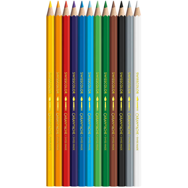 Kleurpotloden Caran D'ache aquarel doos à 12stuks
