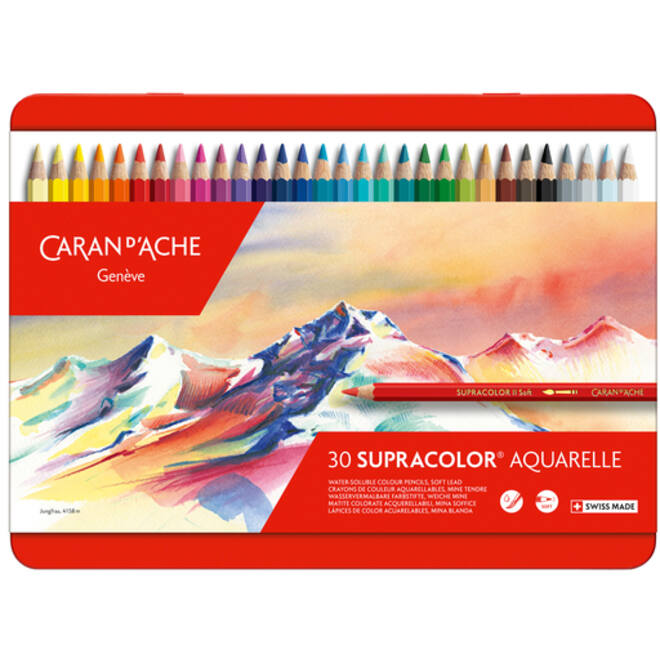 Kleurpotloden Caran d'Ache Supracolor 30stuks assorti