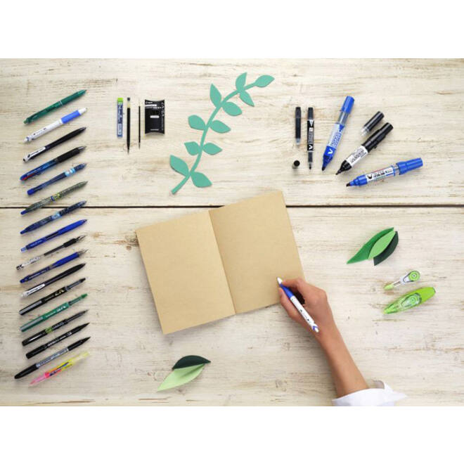 Vulpotlood PILOT Begreen Rexgrip HB 0.5mm blauw
