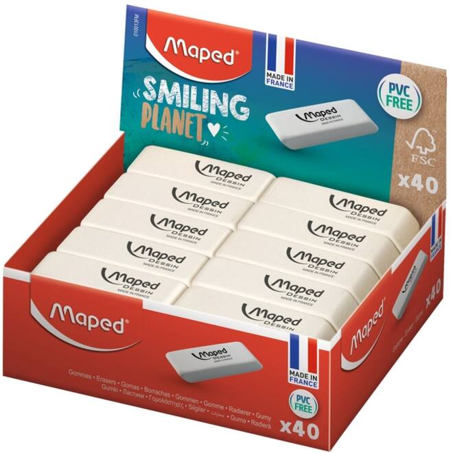 Gum Maped Dessin Medium wit