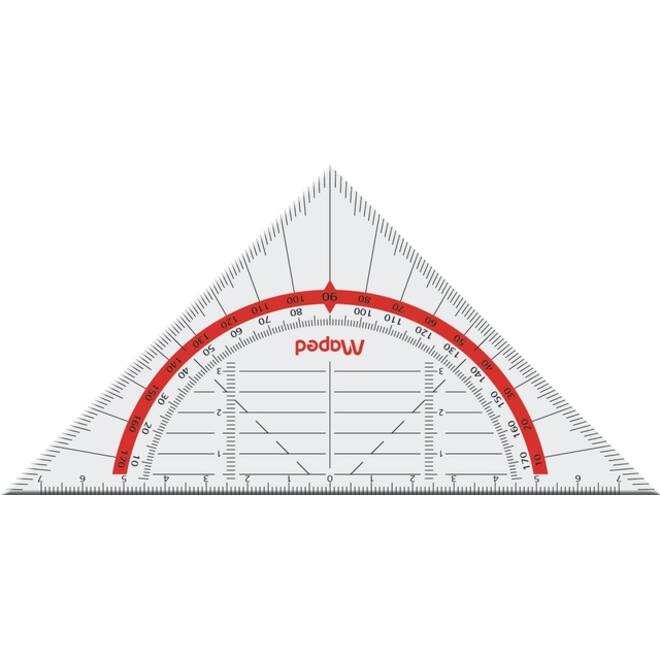 Geodriehoek Maped Geo-Flex 16cm