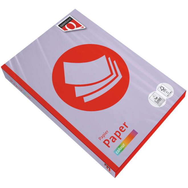 Kopieerpapier Quantore Colour A4 120gr lila 250 vel