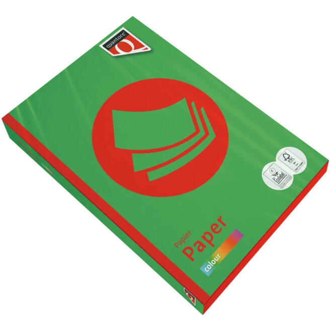 Kopieerpapier Quantore Colour A4 120gr grasgroen 250 vel
