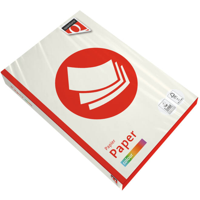 Kopieerpapier Quantore Colour A4 160gr roomwit 250 vel