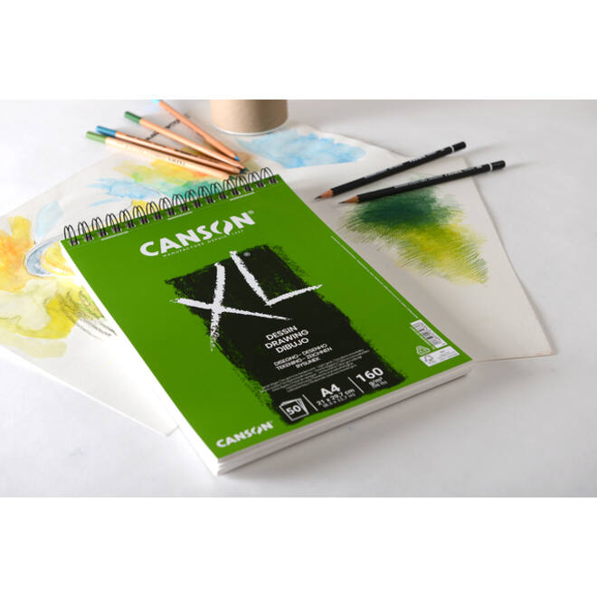 Tekenblok Canson XL Dessin A3 160gram 50vel spiraal